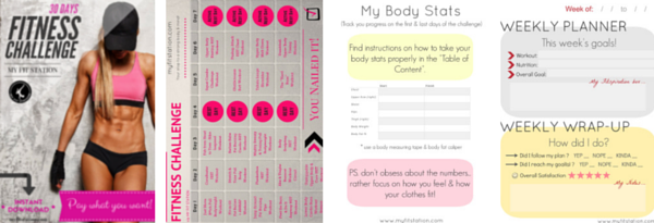 30 day fitness challenge 30 day diet and exercise plan